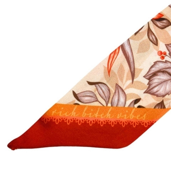 Rich B*tch Vibes Satin Head Scarf - Picture 2 of 9